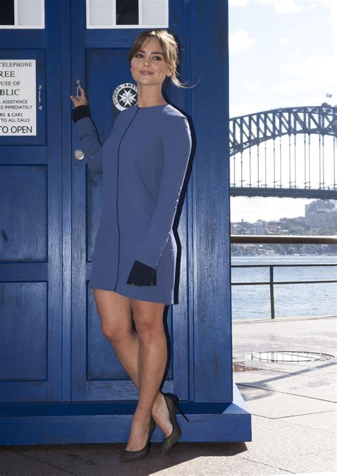 jenna coleman hot|Doctor Who icon strips completely naked to reveal。